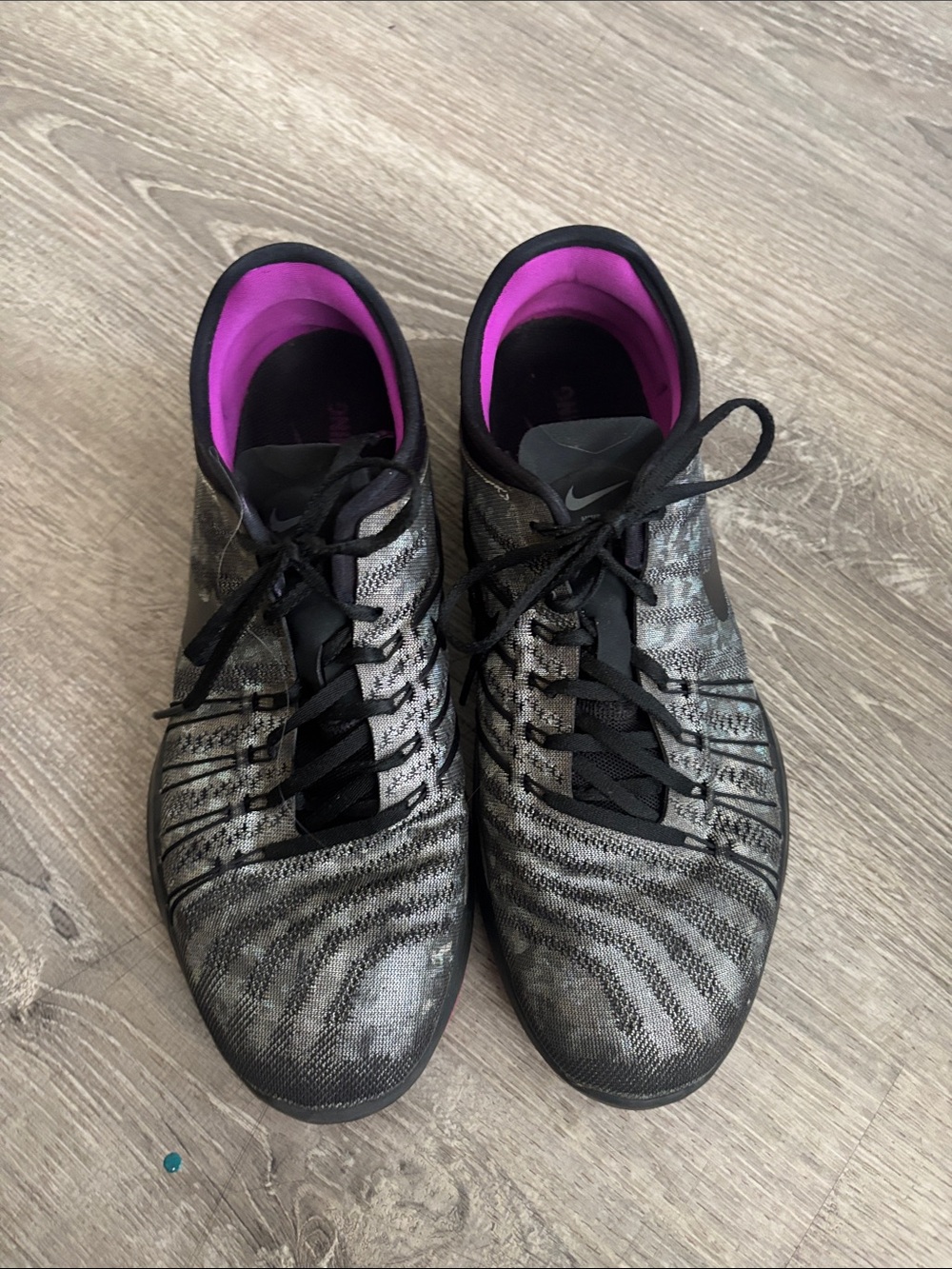 Nike free TR 6 womens size 11 shoes black athletic running sneakers